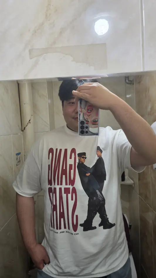 Alstyle 1301 Adult Tagless T-shirt Purchased 2XL 제작 후기 Gangstar 1st album :) - 마플 리얼 후기 