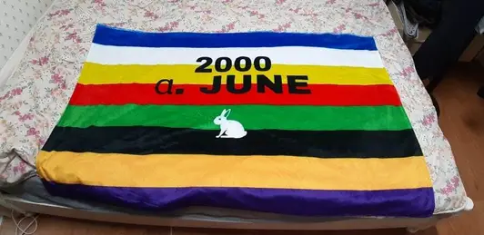 Horizontal Fleece Blanket (L)  Purchased 60x40 제작 후기 If I have a boyfriend, I want to wear it with the same proportions, just by modifying the text. 
Please add a function to copy images to custom, and a function to make the image size the same. - 마플 리얼 후기 