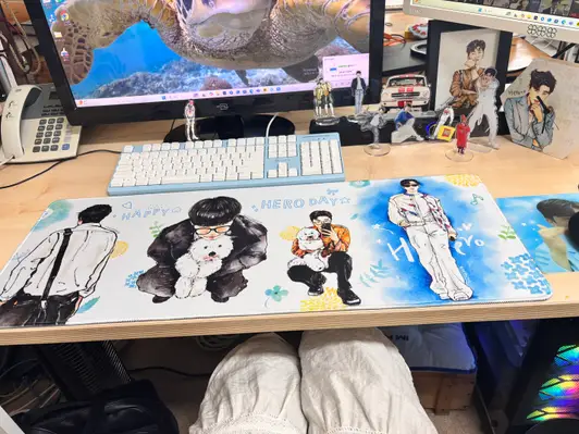 フルカラーオーバーロックキーボードマット 77.5 x 30 cm 購入 제작 후기 とても速い仕事と出荷ありがとうございます〜
材質も色も高すぎる。
贈り物としてもらう人もとても好きでした〜^^
だから今日また追加
注文を入れるよ〜〜よろしくお願いします〜^^ - 마플 리얼 후기 