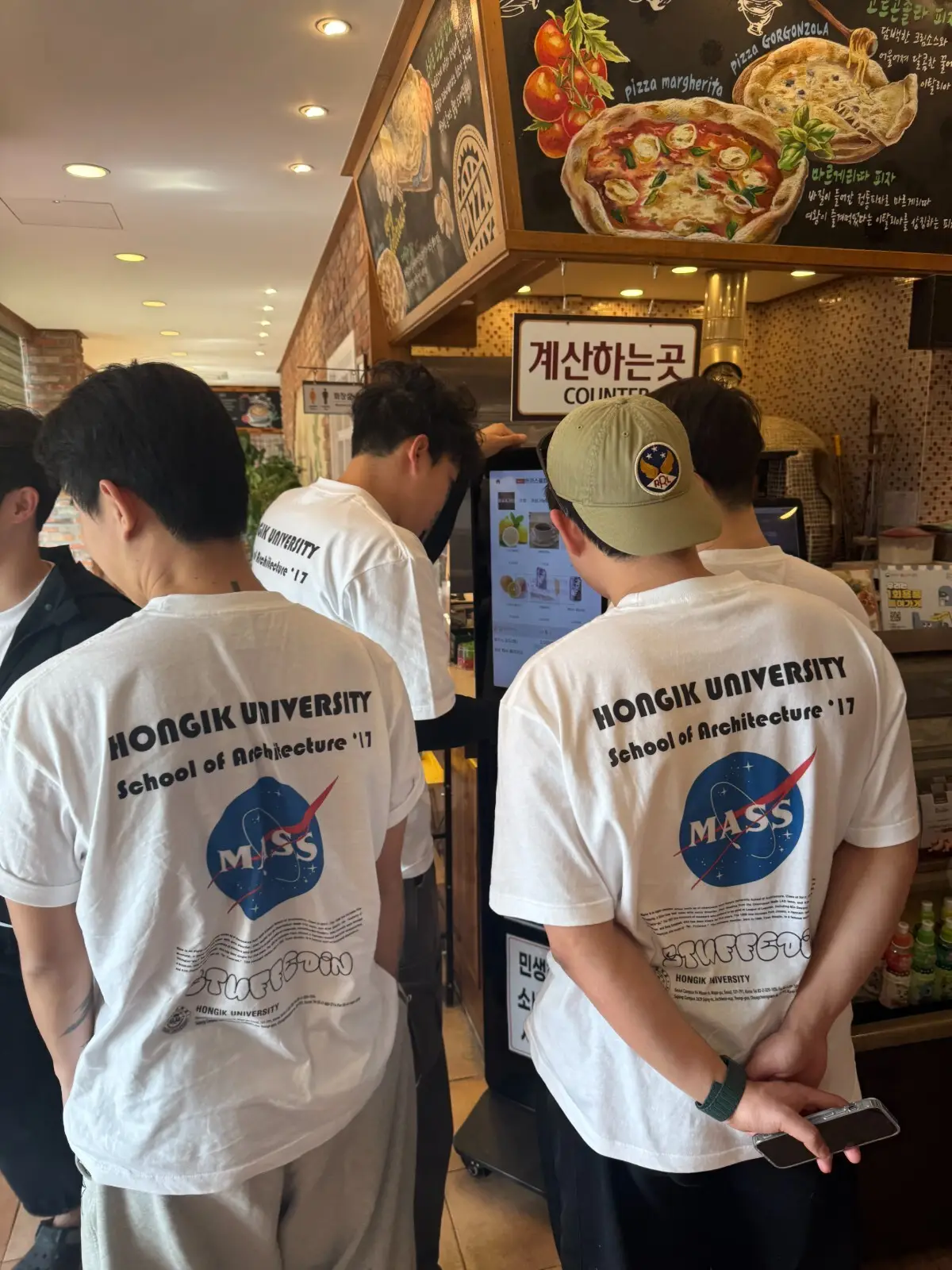 I got matching t-shirts for a trip with my schoolmates, and they're pretty. The material isn't see-through either.