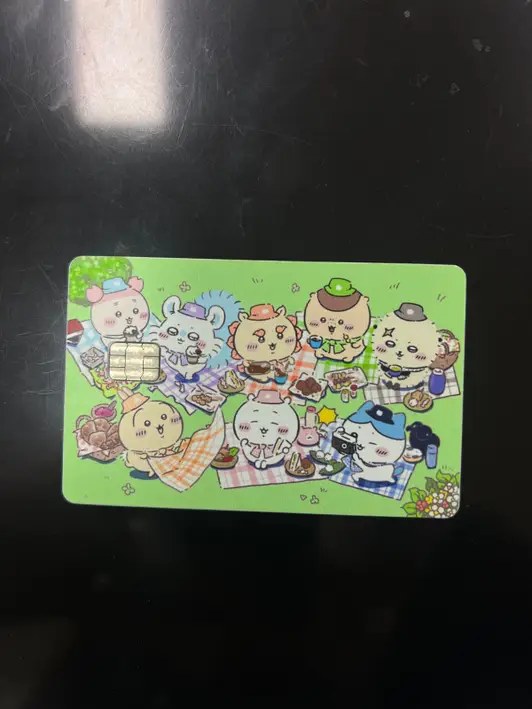 Bank Card Stickers S Chip (1+1) Purchased 2.5 x 3.7 inch 제작 후기 I drew it myself and I really love it. The picture quality is good and the colors are so pretty. The consultant was also kind, so it was a great experience. - 마플 리얼 후기 