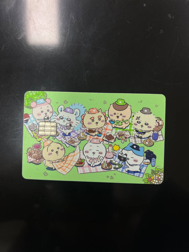 Bank Card Stickers S Chip (1+1) Purchased 2.5 x 3.7 inch 제작 후기 I drew it myself and I really love it. The picture quality is good and the colors are so pretty. The consultant was also kind, so it was a great experience.- 마플 리얼 후기