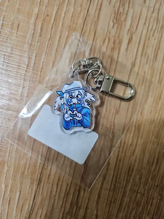 Custom Acrylic Key Ring (Clear) Purchased 12.20 x 16.14 inch 제작 후기 I'm so happy that the picture isn't blurry or weird! I'm so happy that the colors came out so well!! <33 - 마플 리얼 후기 