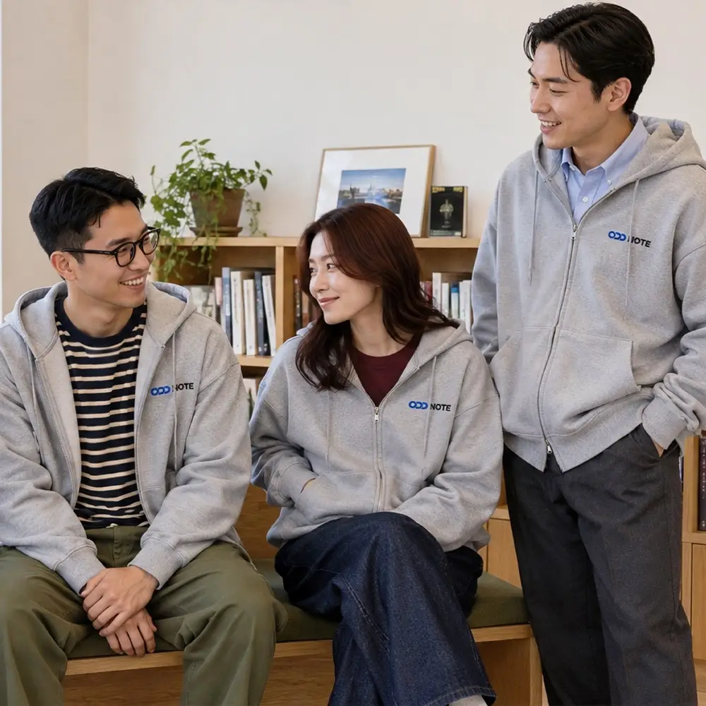 가성비 좋은 회사 후드집업 제작