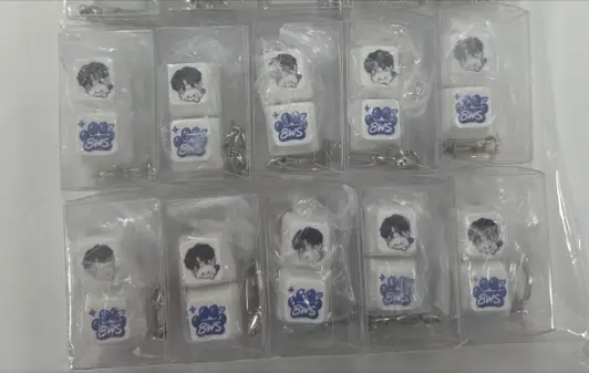 カスタムフルカラーキーキャップキーホルダー（2キータイプ） 1.8 × 4.3 × 3 cm 購入 제작 후기 見るのはとても幸せです。 - 마플 리얼 후기 