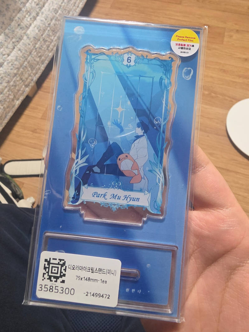 Diorama Acrylic Stand (Mini) Purchased 7.5 x 14.8 cm 제작 후기 The colors turned out better than expected... it was a bit of a shame that I received it after the estimated deadline..!- 마플 리얼 후기