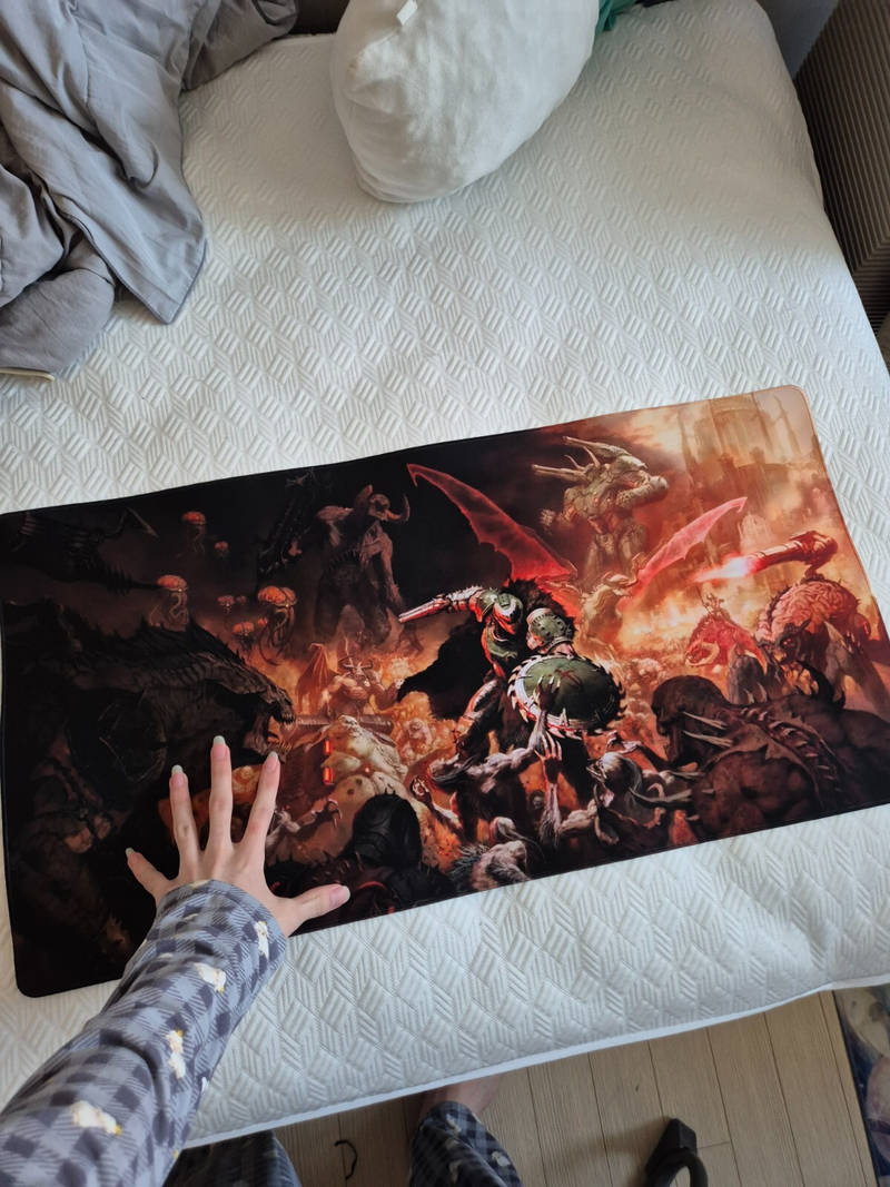 Ultra Microfiber Overlock Long Pad (30.7x15.7inch) Purchased 30.7 x 15.7 inch 제작 후기 The quality is better than I expected, and the size is huge. It turned out great. Thank you.- 마플 리얼 후기
