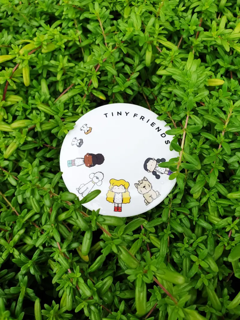 거울 버튼 5.8 cm 구매 제작 후기 깔끔하니 예쁘게 잘 나왔습니다.- 마플 리얼 후기