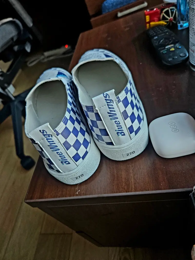 Custom Slip-ons (L) Purchased M9 / W10.5 제작 후기 The custom shoes are cool~- 마플 리얼 후기